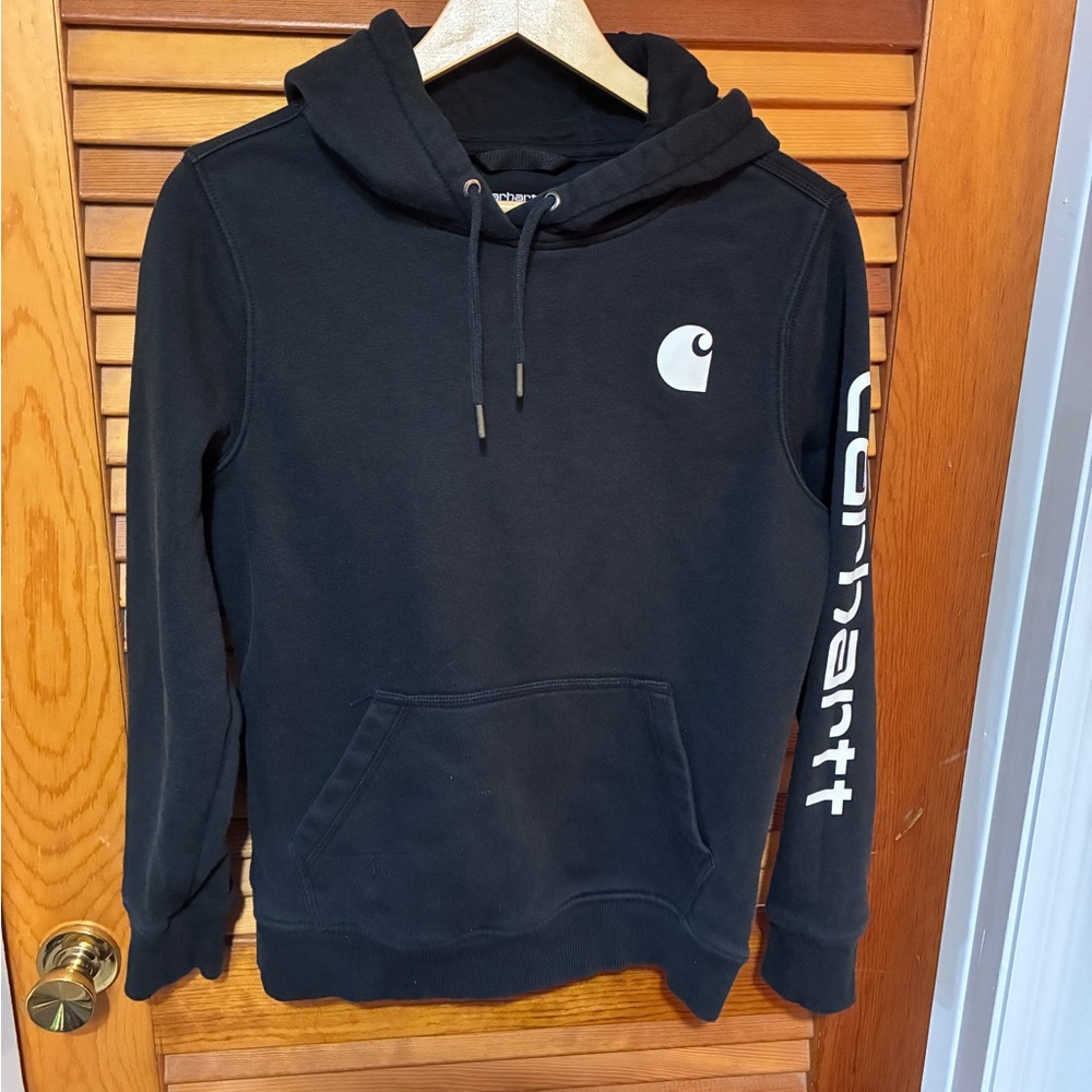 Carhartt Women’s Hoodie, black - size medium